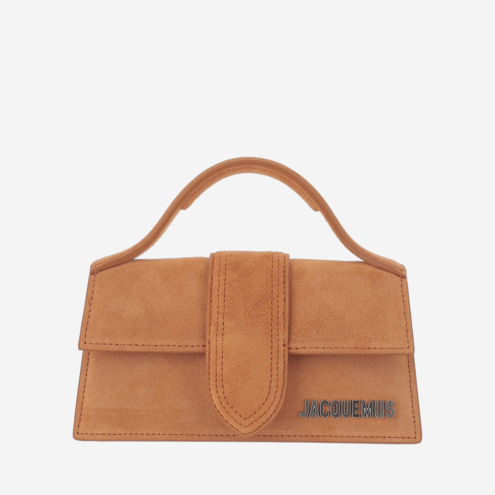 Jacquemus Womens Terracotta Le Bambino Leather Top Handle Bag In Orange
