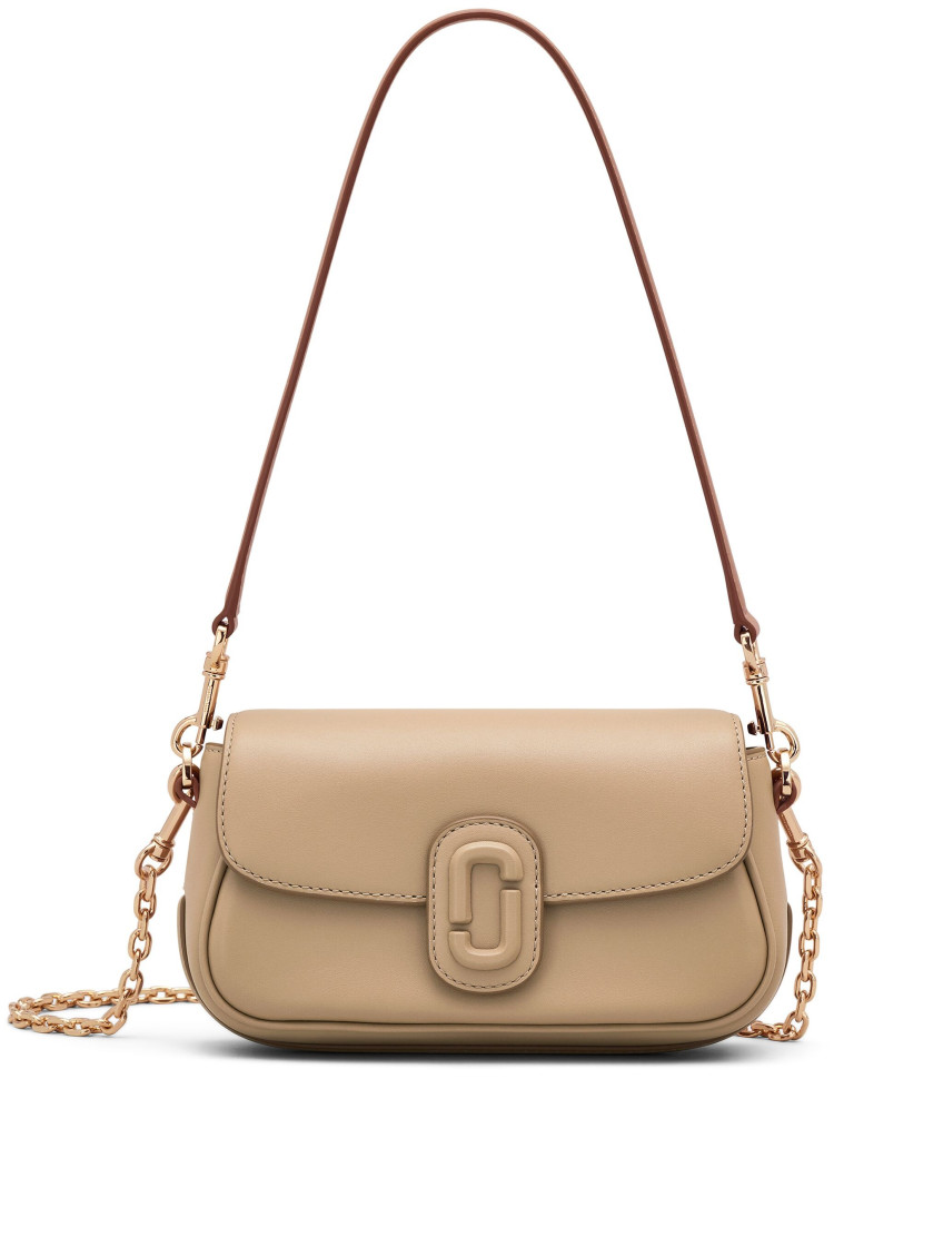 Marc Jacobs The Clover Shoulder Bag In Smooth Leather In Light Brown