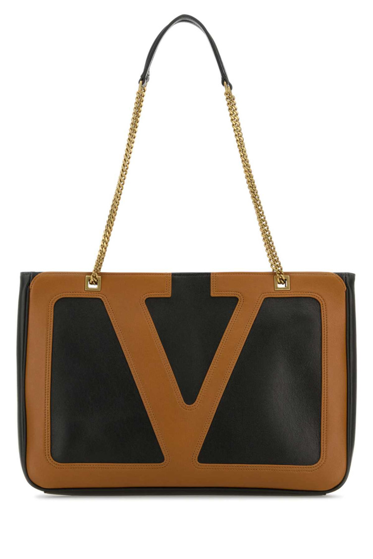 Valentino Viva Superstar Medium Shopping Shoulder Bag In Black