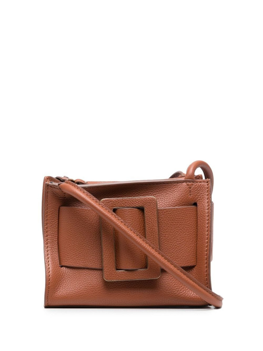 Shop Boyy Brown Bobby 18 Soft Leather Handbag