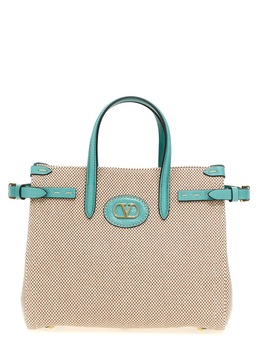 Shop Valentino Natural Antibes Small Tote
