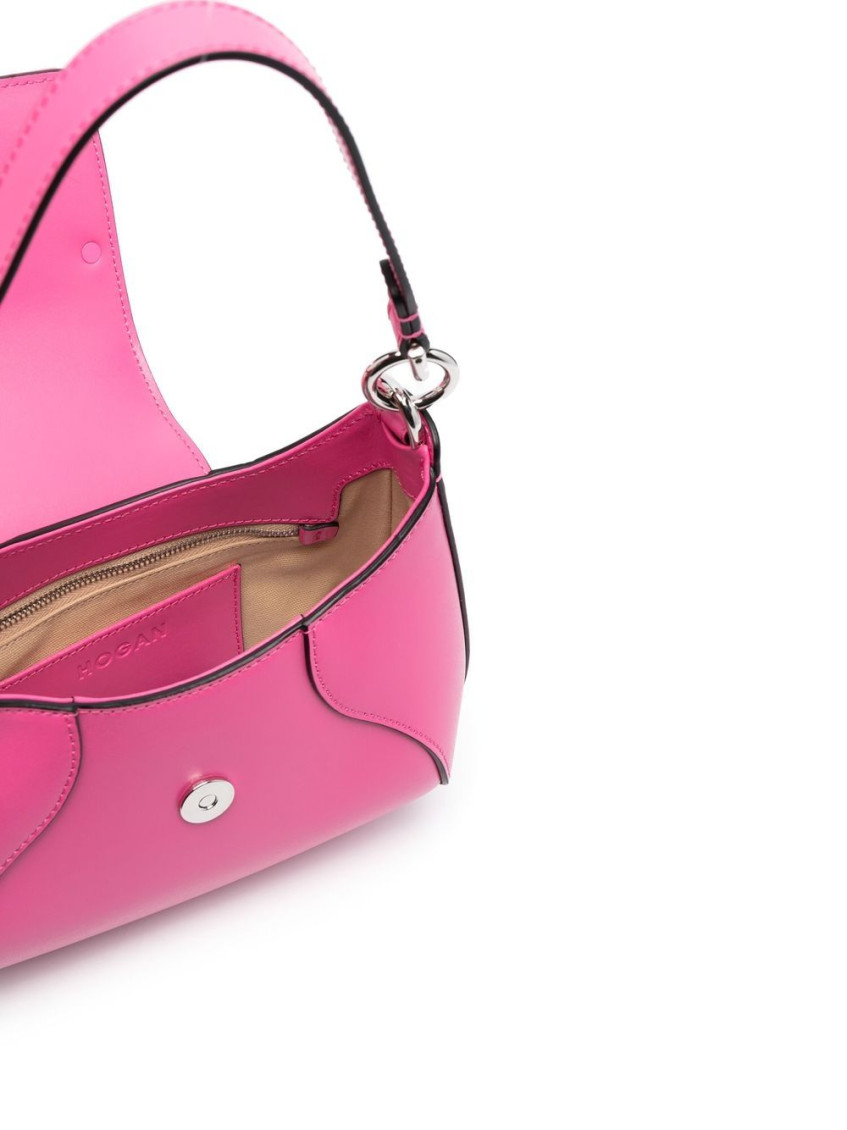 Hogan H-Bag mini hobo leather shoulder bag for Women Online