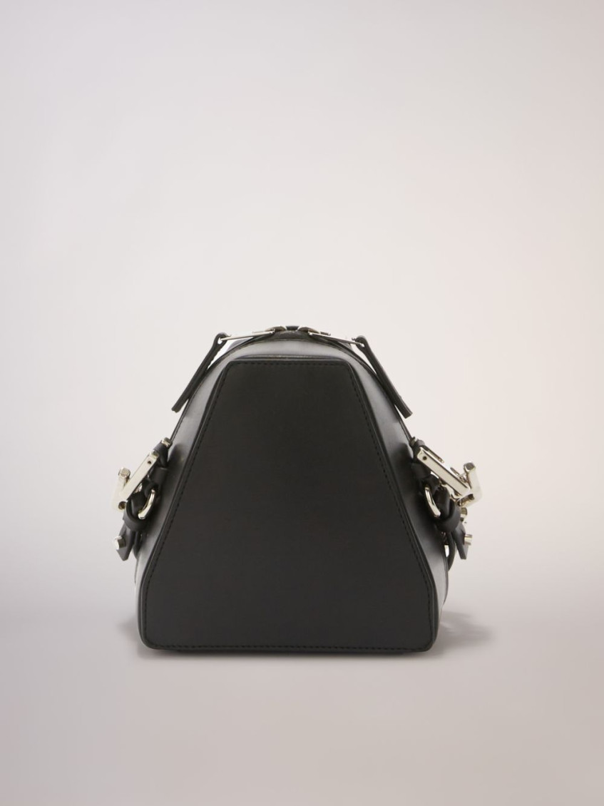 Ambush Black Leather Small Shoulder Bag