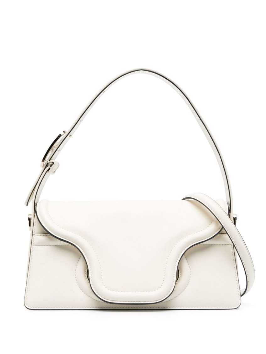 Valentino Sculpture Small Handbag -  Garavani - Ivory - Leather In White