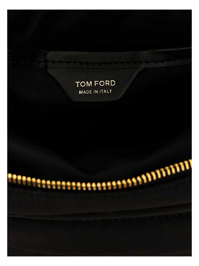 ショルダーバッグ TOM FORD Logo nylon crossbody bag Black Tom Ford Black Logo nylon crossbody bag for Men Online India