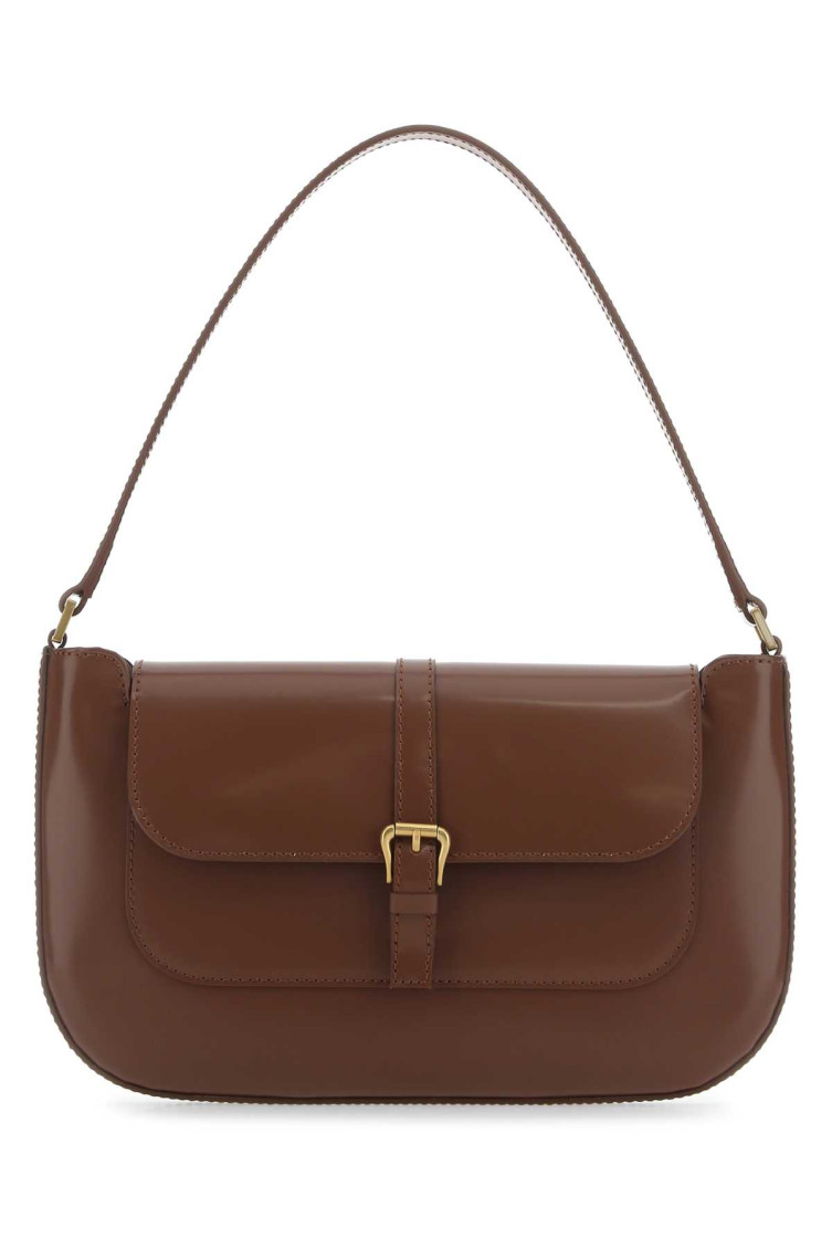 By Far Brown Miranda Shoulder Bag