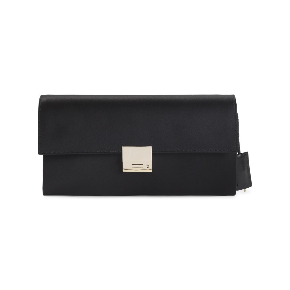 Tom Ford Black Solid Clutch In Black