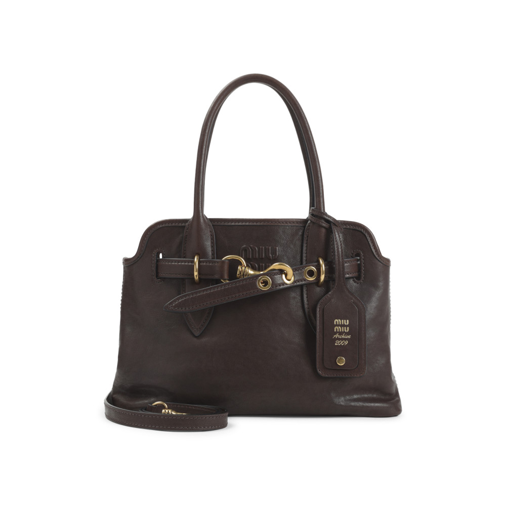 Miu Miu Dark Brown Aventure Satchel