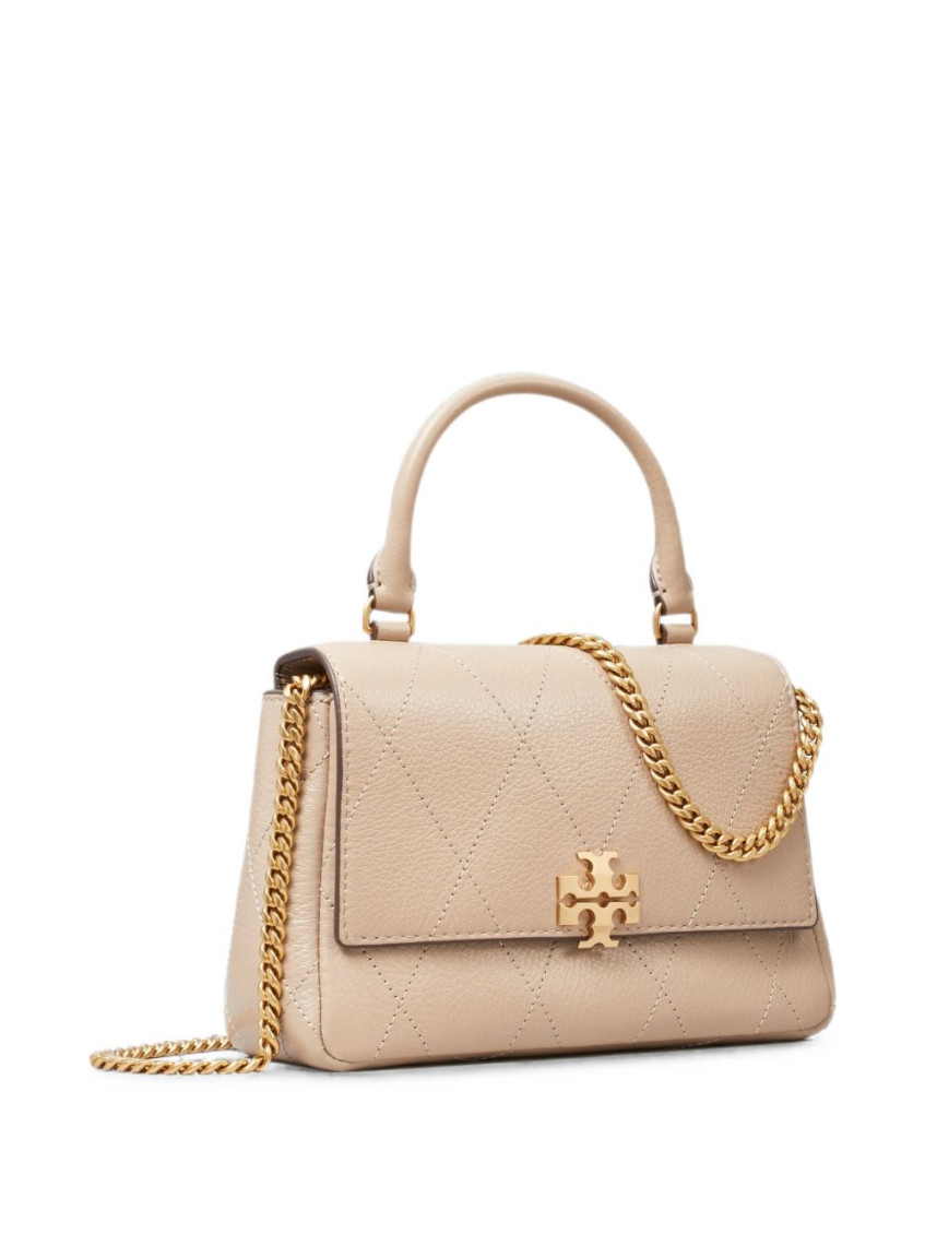 Tory Burch Beige Charlie Convertible Mini Satchel for Women Online