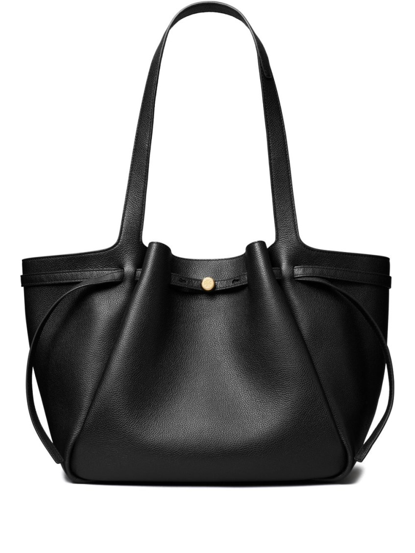 Tory Burch Black Romy Tote Bag In Black