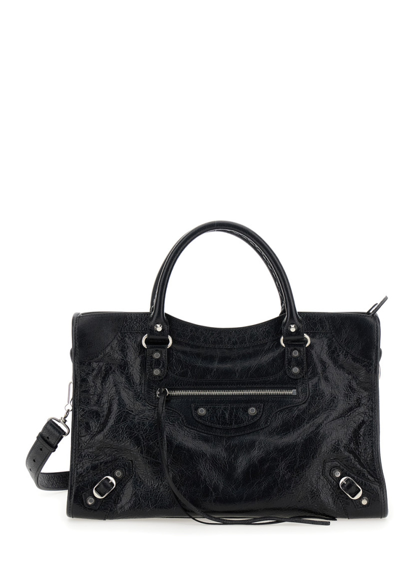 Balenciaga Medium Le City Bag In Black