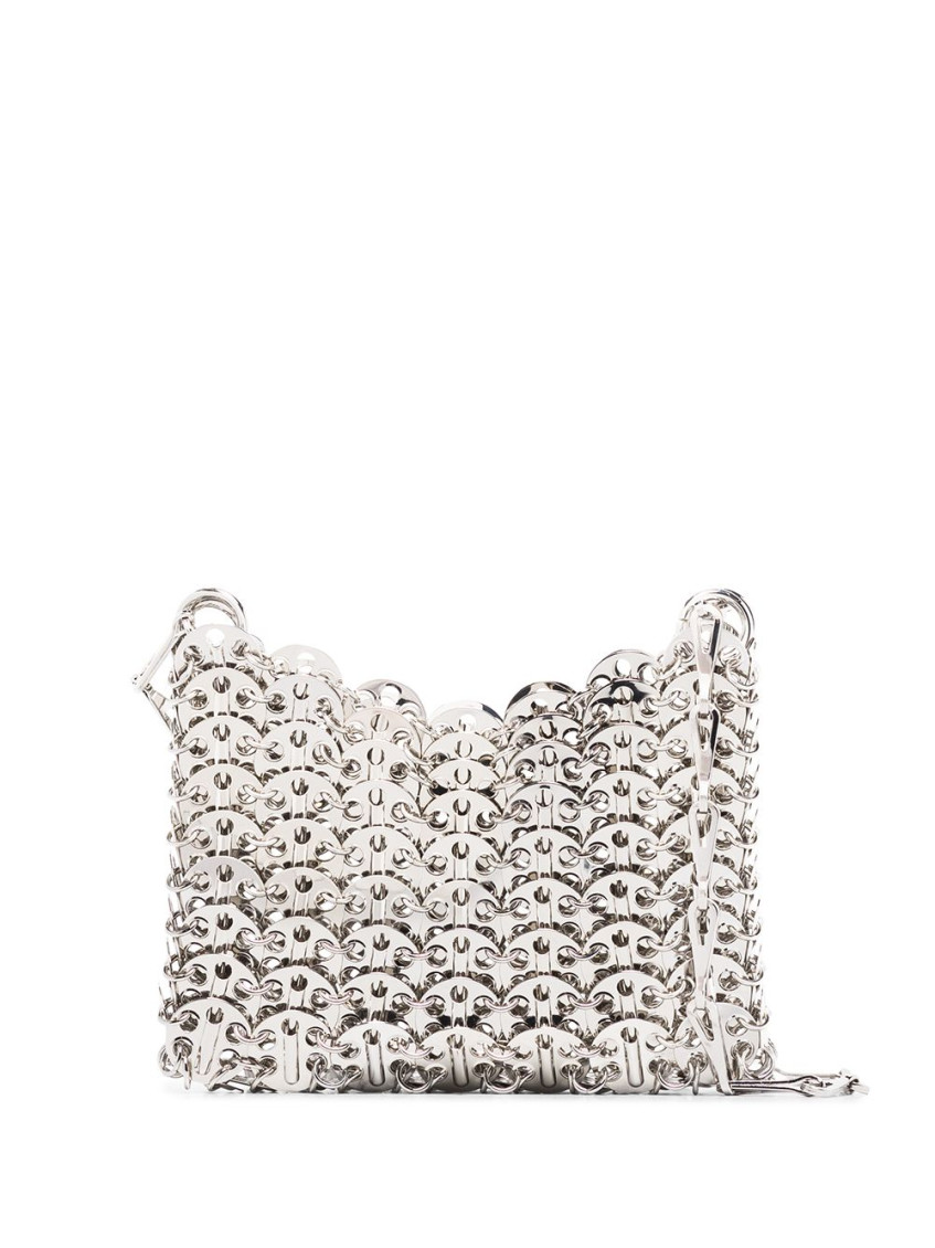 Rabanne Paco 1969 Nano Bag Bags In Silver