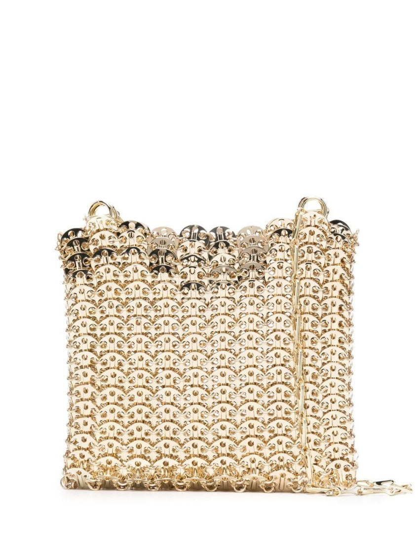 Rabanne Gold Iconic 1969 Bag In Golden