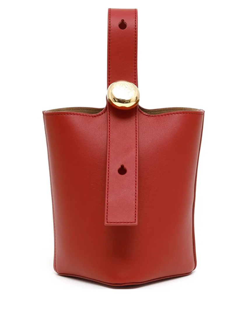 Loewe Medium Pebble Bucket Bag In Calf Leather