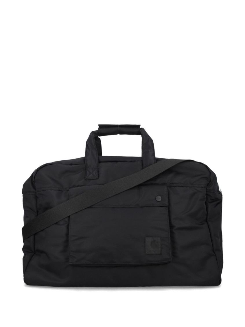 Carhartt Black Logo Duffle Bag