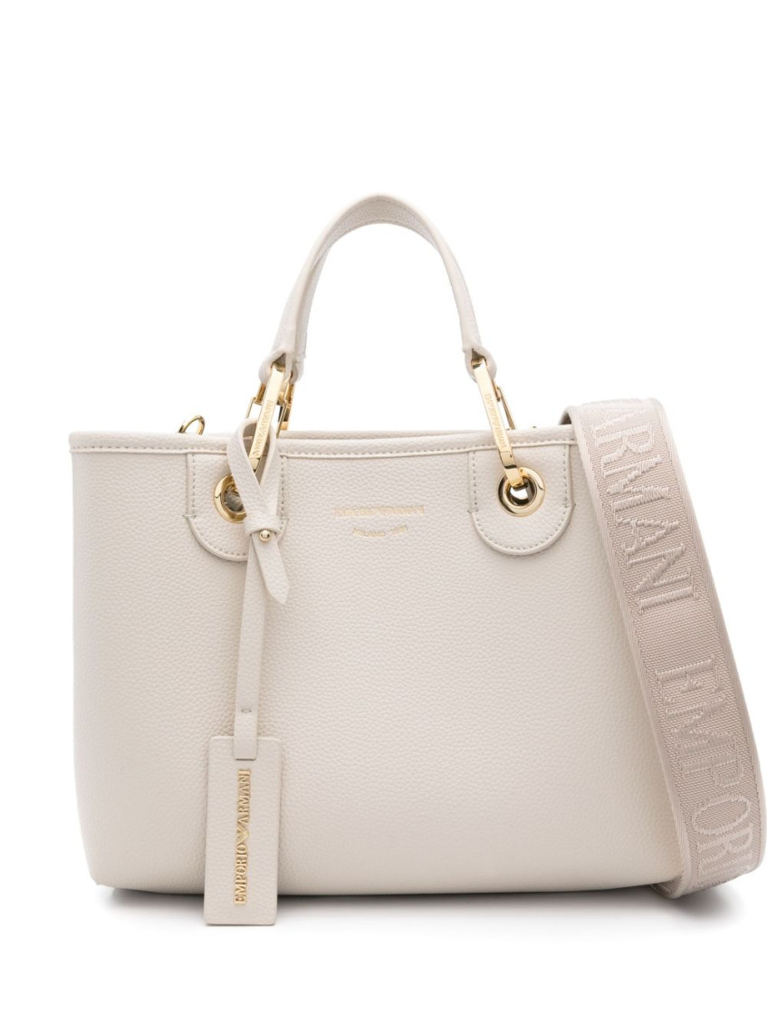 Emporio Armani Beige Myea Small Tote
