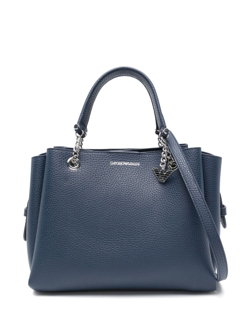 Emporio Armani Blue Myea Small Tote