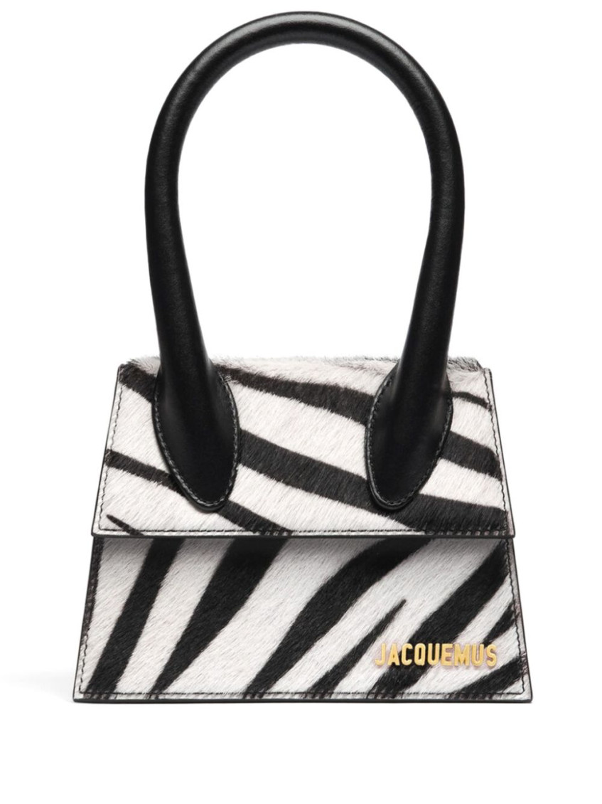 Jacquemus Blackwhite Le Chiquito Mini Crossbody Bag