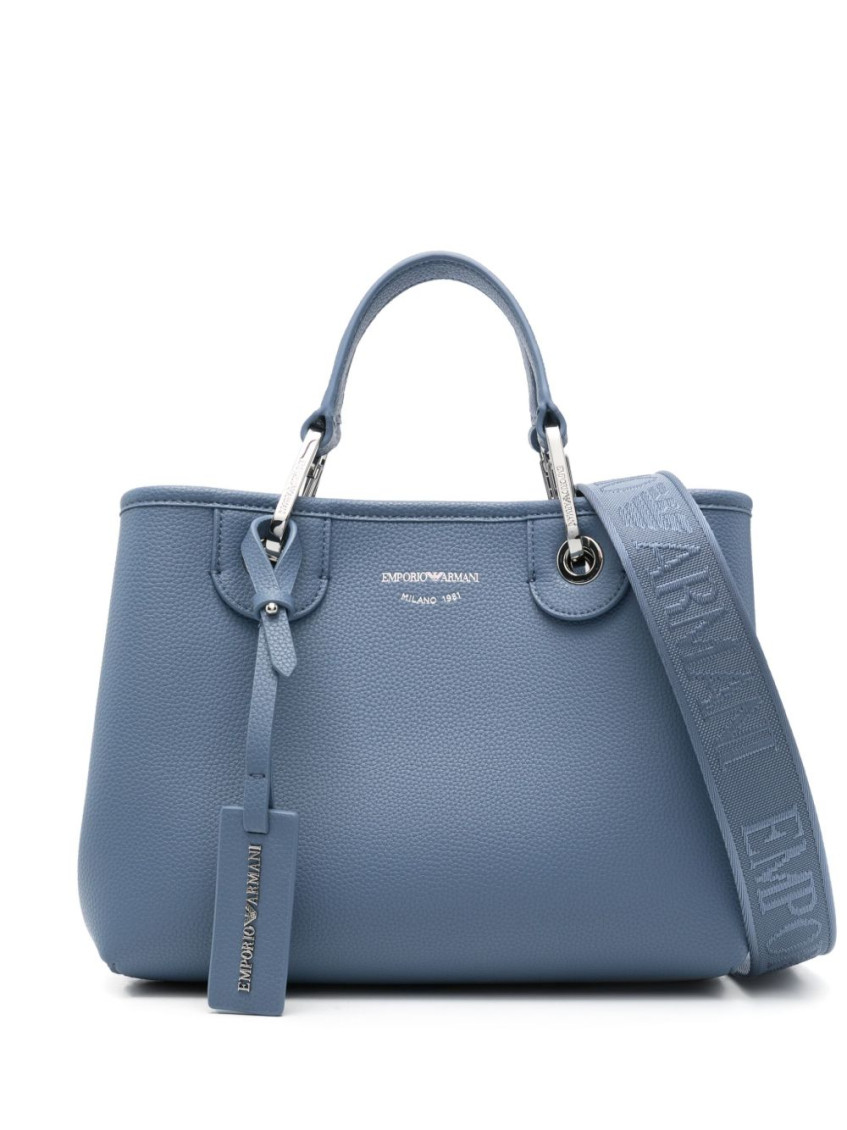 Emporio Armani Blue Myea Small Tote