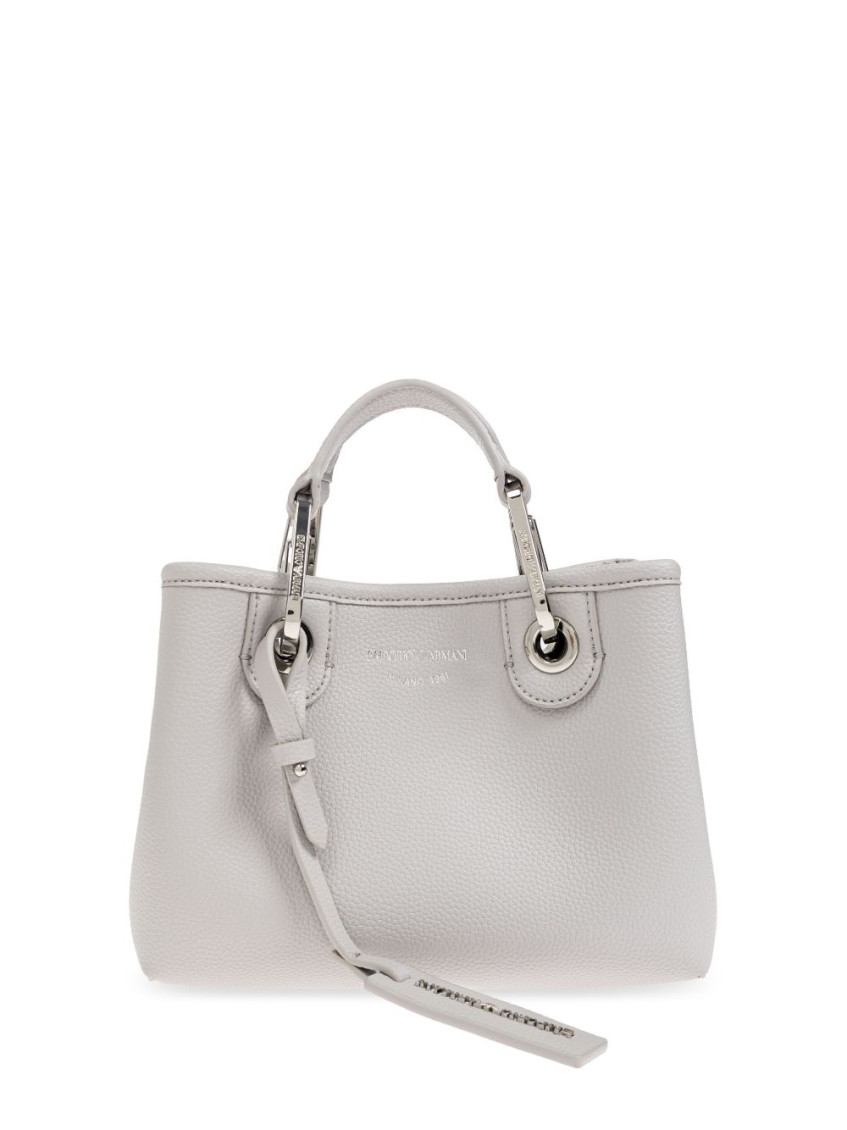 Emporio Armani Light Grey Myea Xs Tote