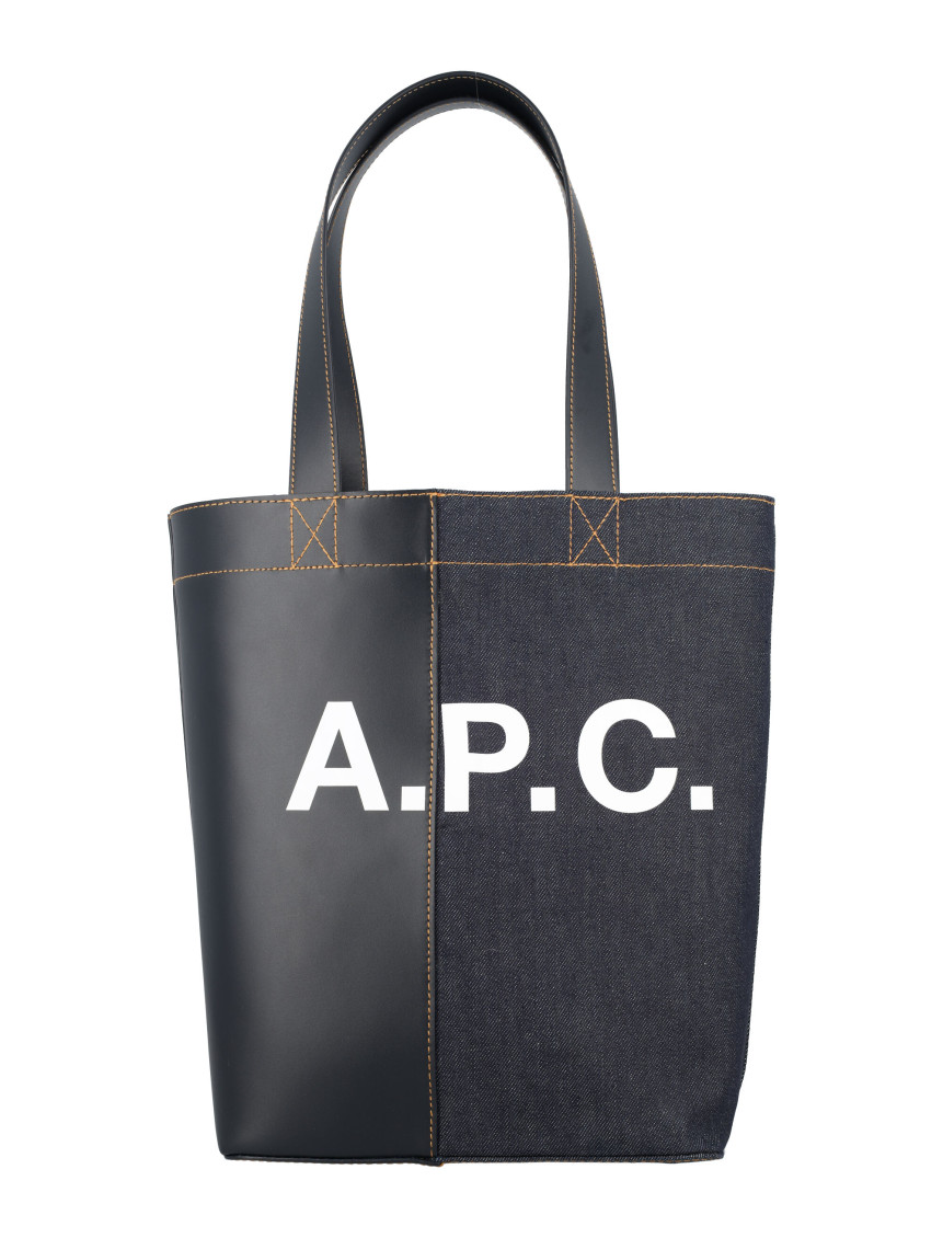 Apc Navy Blue Axel Tote