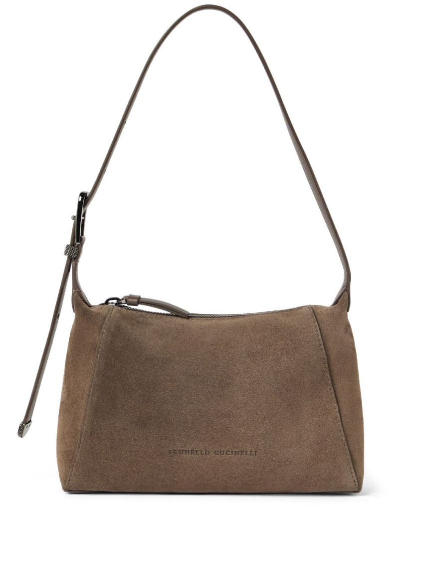 Brunello Cucinelli Brown Bc Duo Shoulder Bag