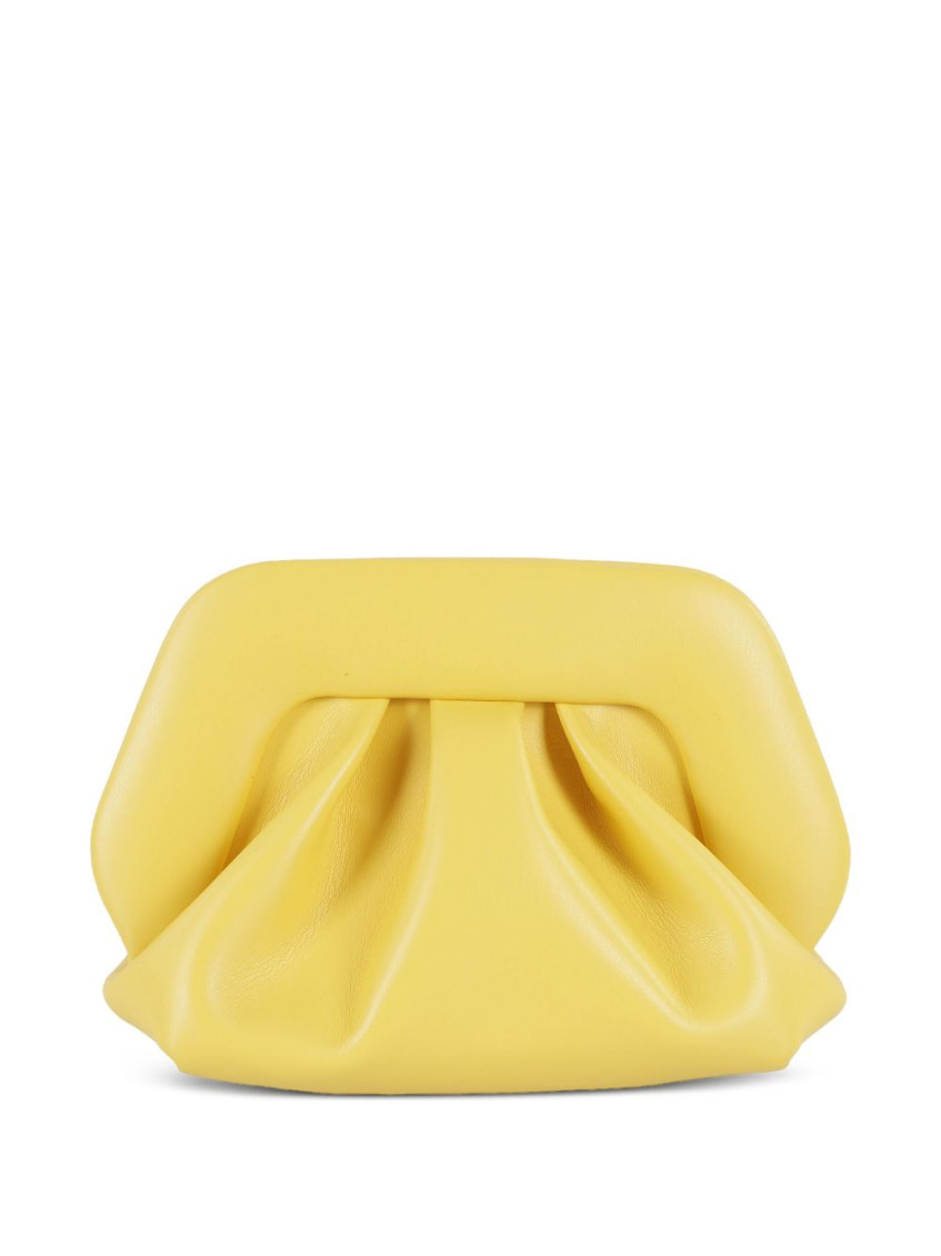 Themoirè Yellow Tia Clutch