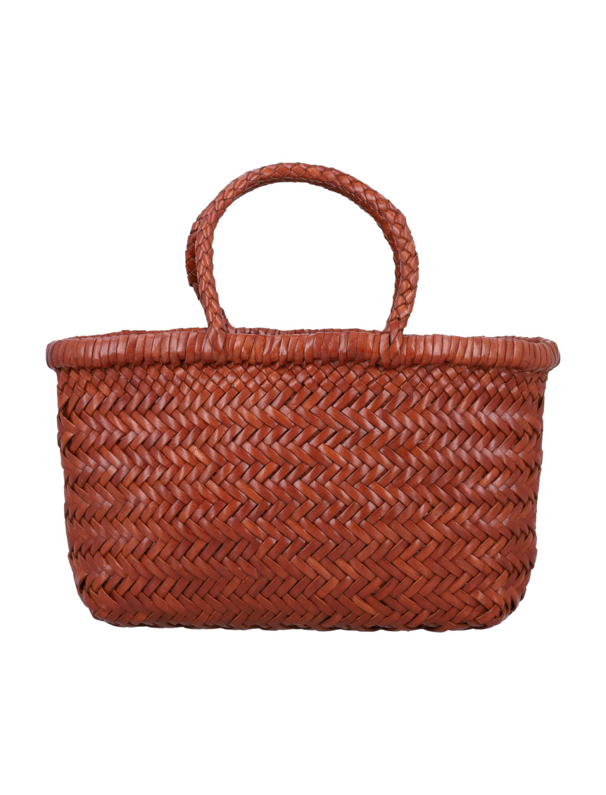 Dragon Diffusion Brown Flat Gora Mini Tote