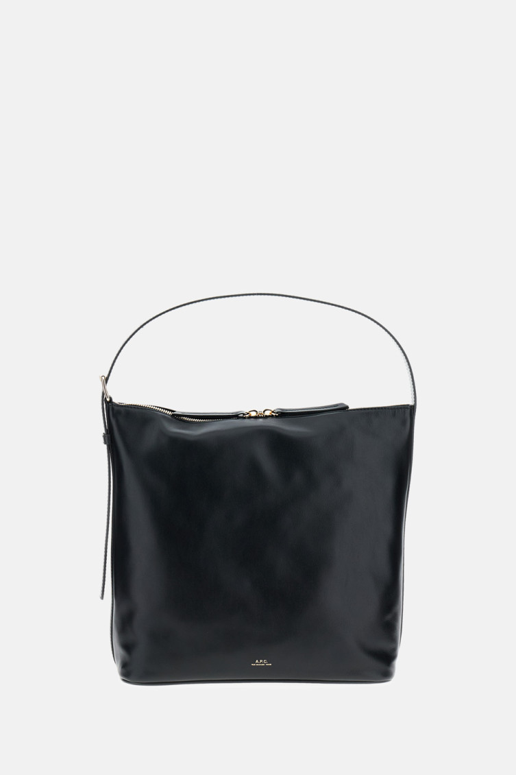 Apc A.p.c. Women Vera Leather Shoulder Bag