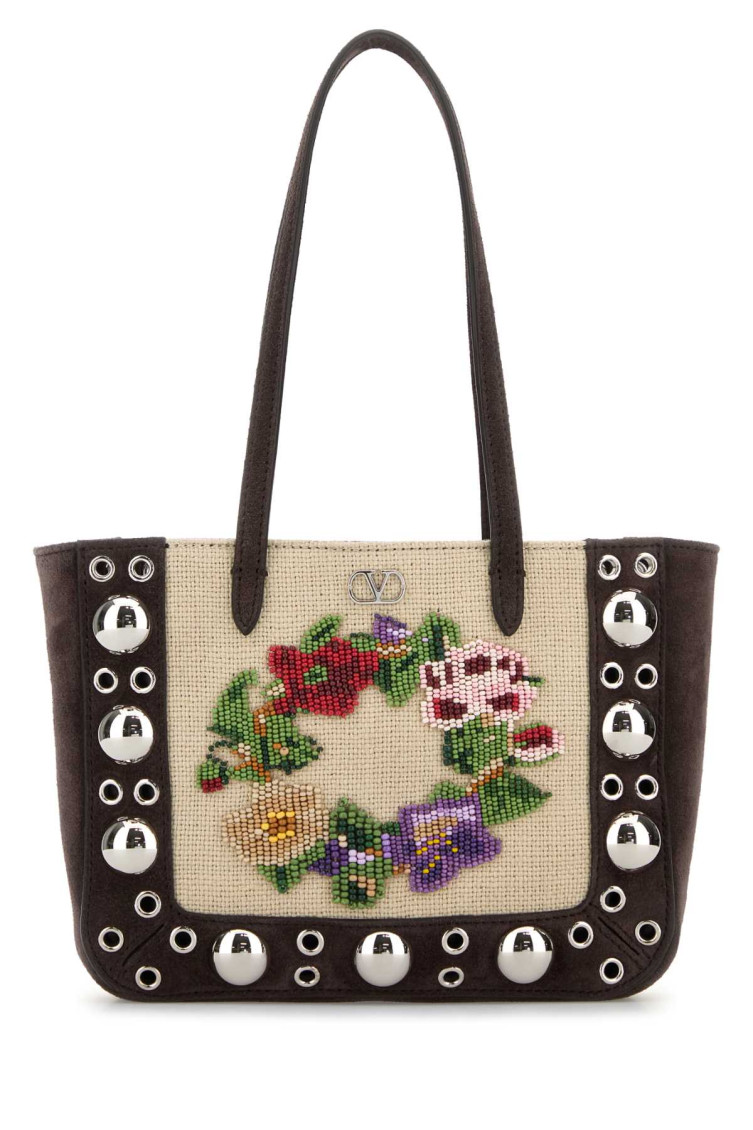 Valentino Brown Nellcote Tote Bag