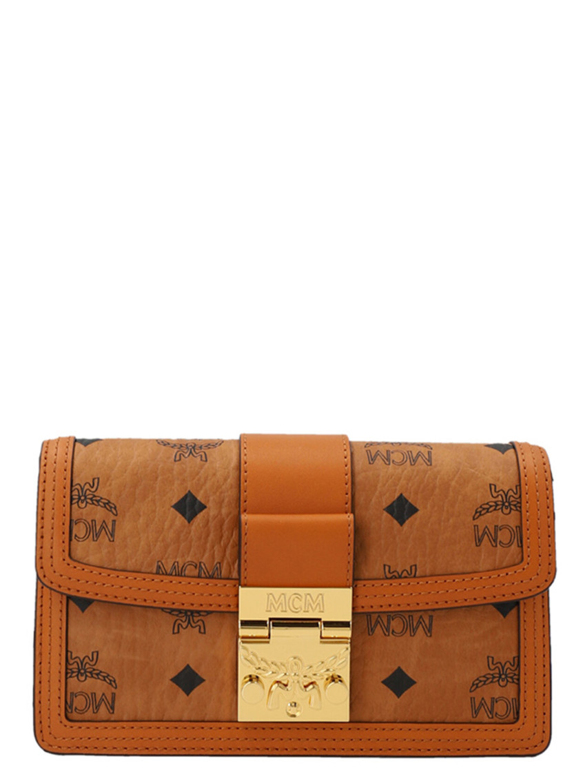 Mcm Tracy Crossbody Bags Brown