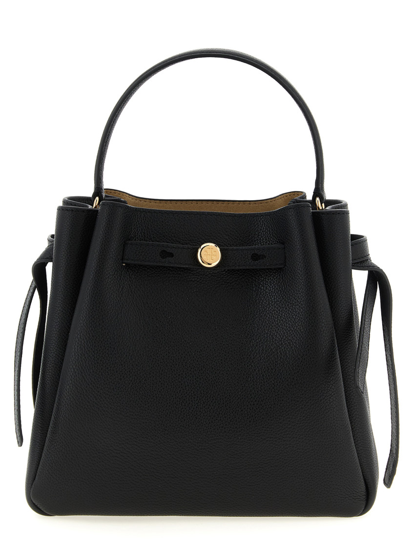 Tory Burch Black Romy Bucket Bag