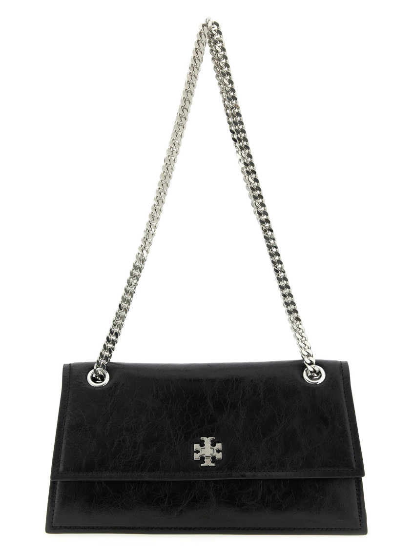 Tory Burch Kira Turnlock Shoulder Bag In Black