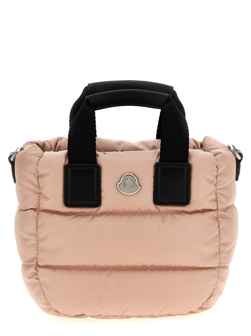 MONCLER PINK MINI CARADOC HANDBAG 