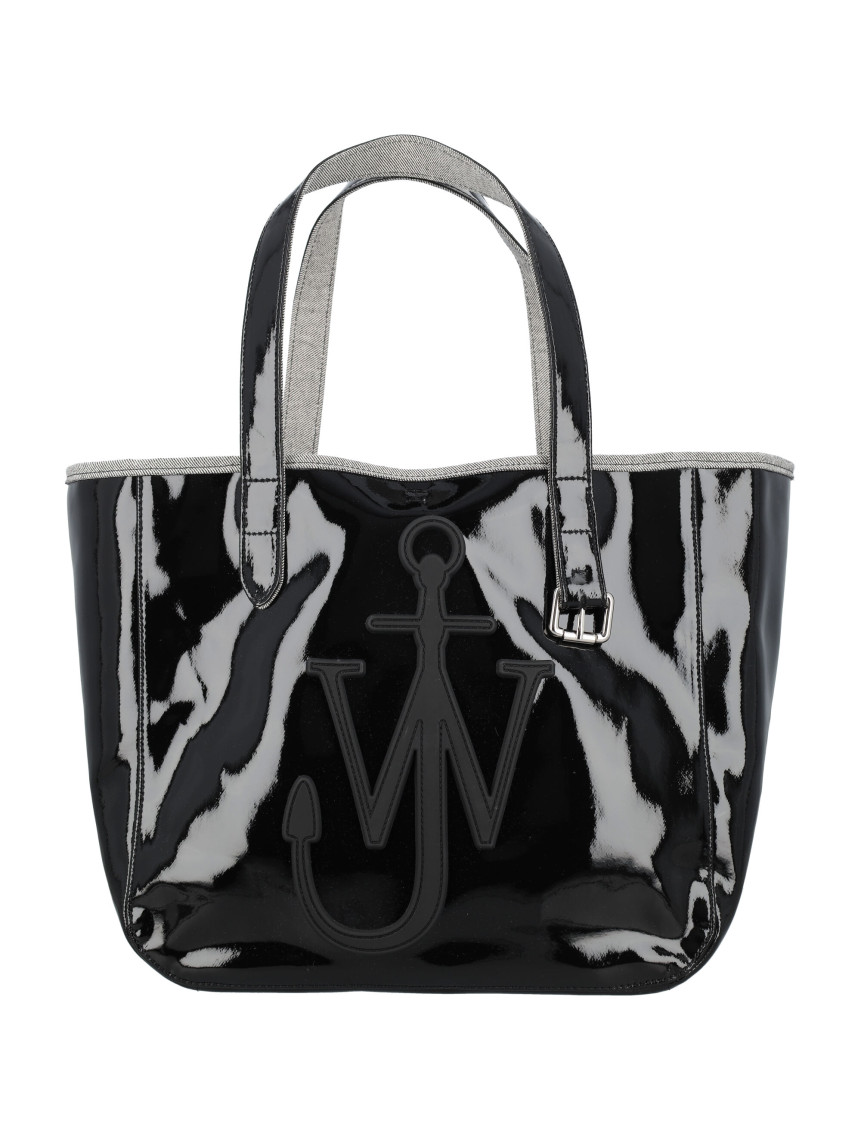 Jw Anderson Black Logo Tote