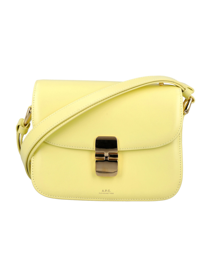 Apc Yellow Grace Small Crossbody Bag