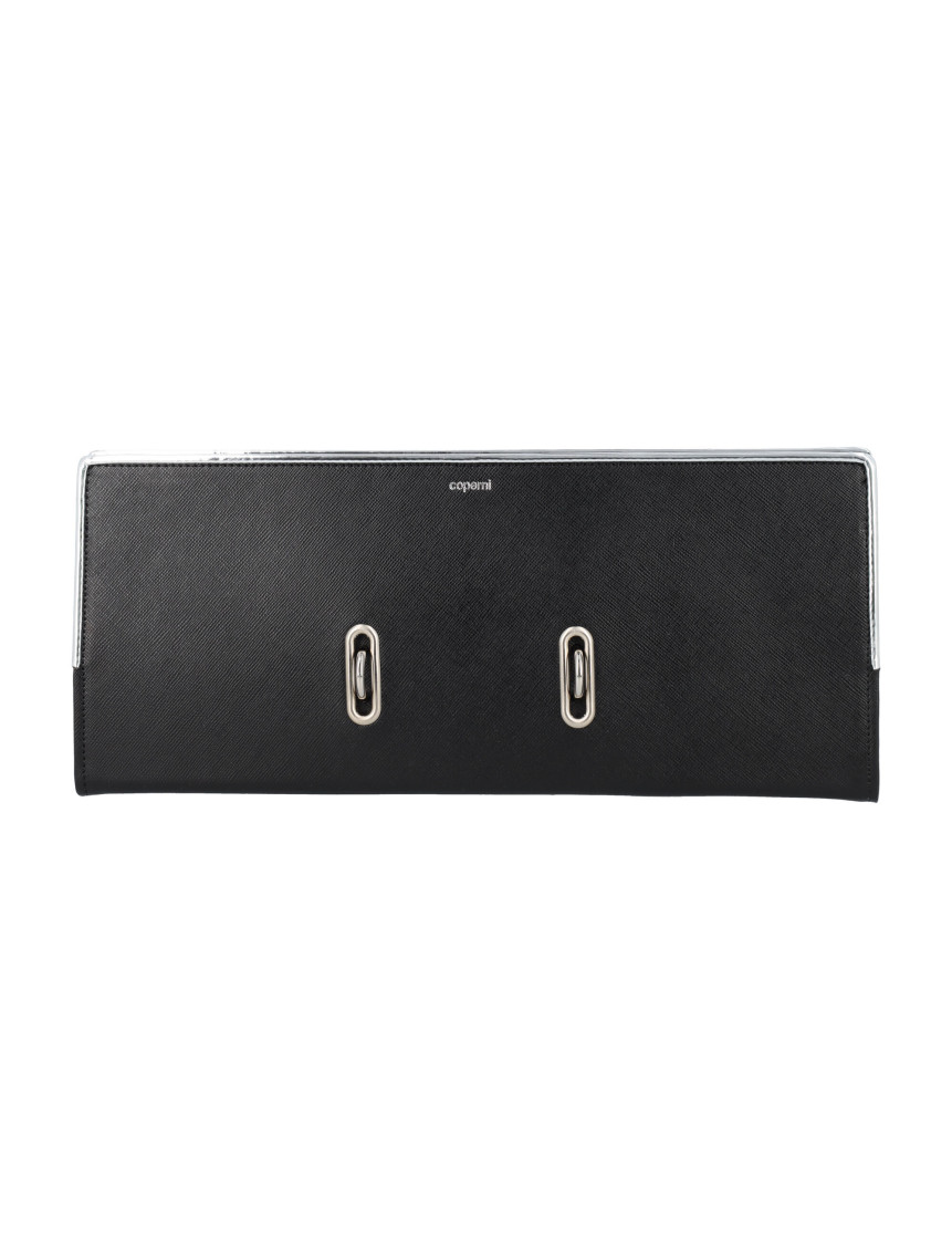 Coperni Black Binder Clutch