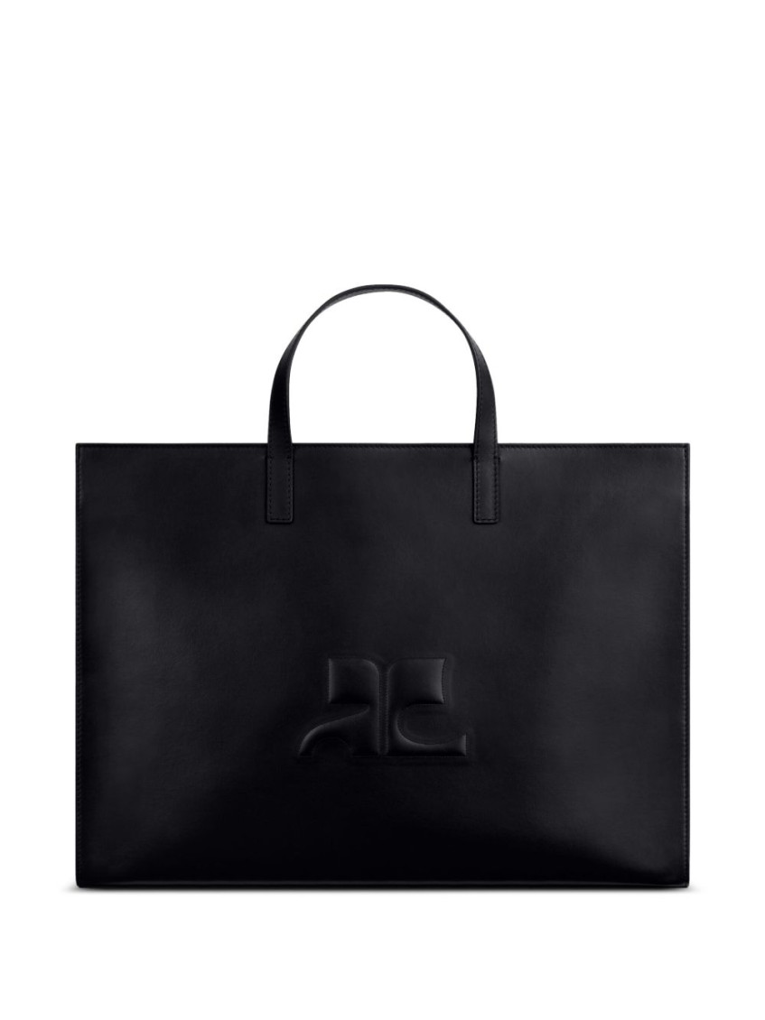 Courrèges Black Heritage Tote