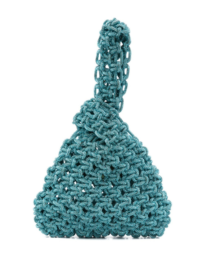 Shop Hibourama Blue Niky Clutch