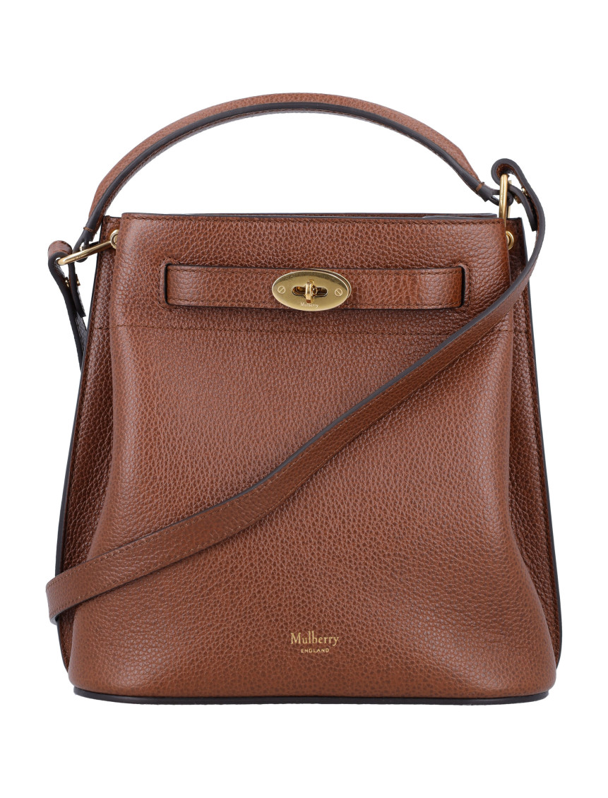 Mulberry Islington Grained Leather Bucket Bag