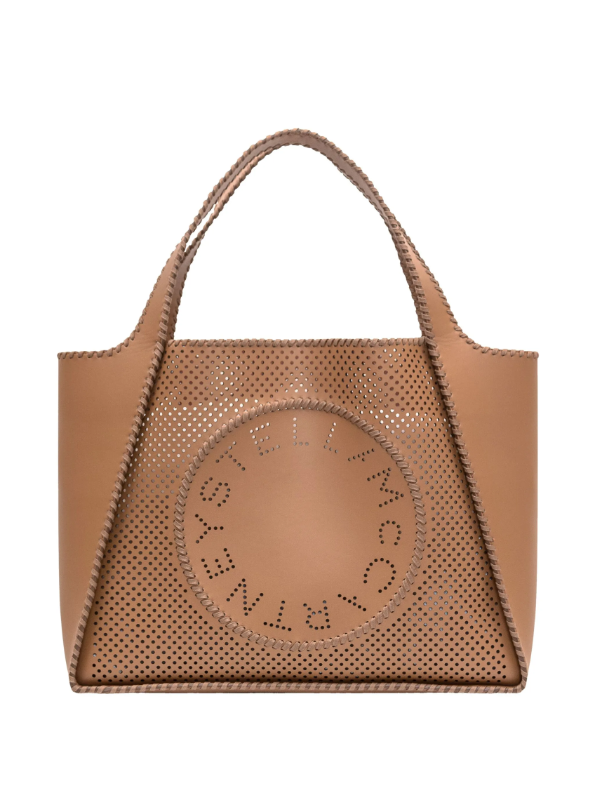 Stella Mccartney Logo-perforated Tote Bag