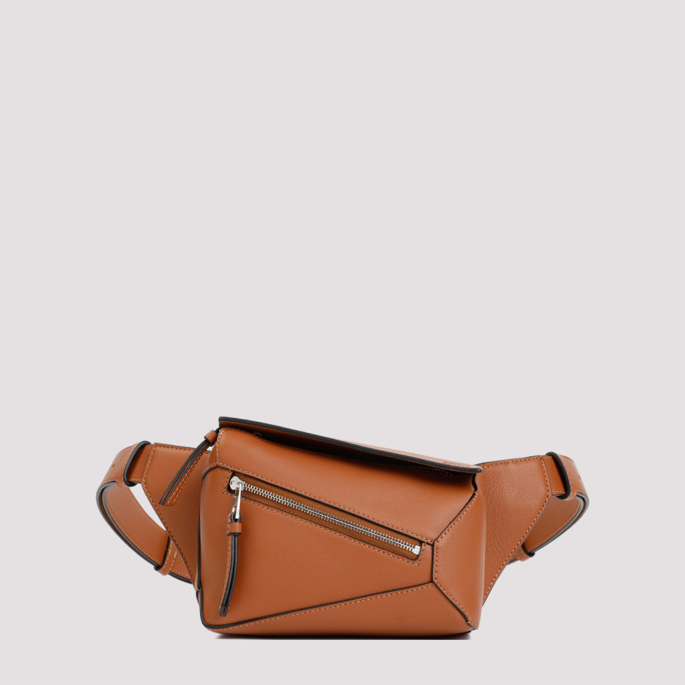 Loewe Puzzle Crossbody Bags Brown In Brown