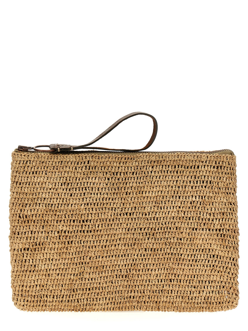 Ibeliv Beige Ampy Clutch In Beige