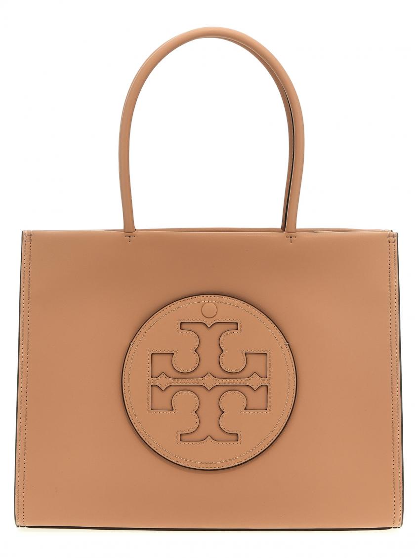 Tory Burch Small Ella Tote Bag In Beige