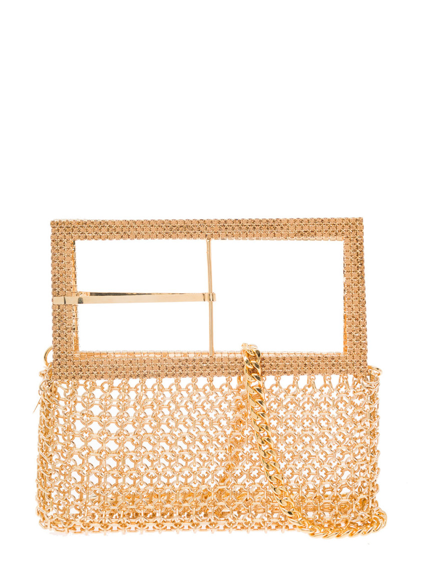 Silvia Gnecchi Downtown Bag In Golden