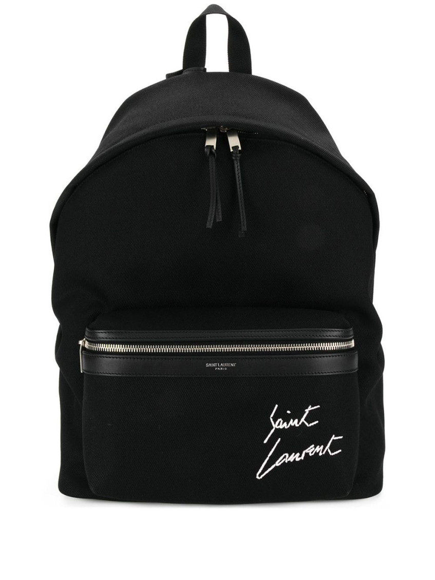 Saint Laurent Black City Backpack