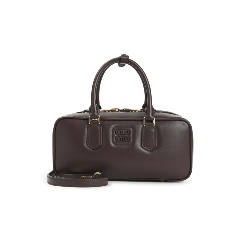 Miu Miu Dark Brown Arcadie Satchel
