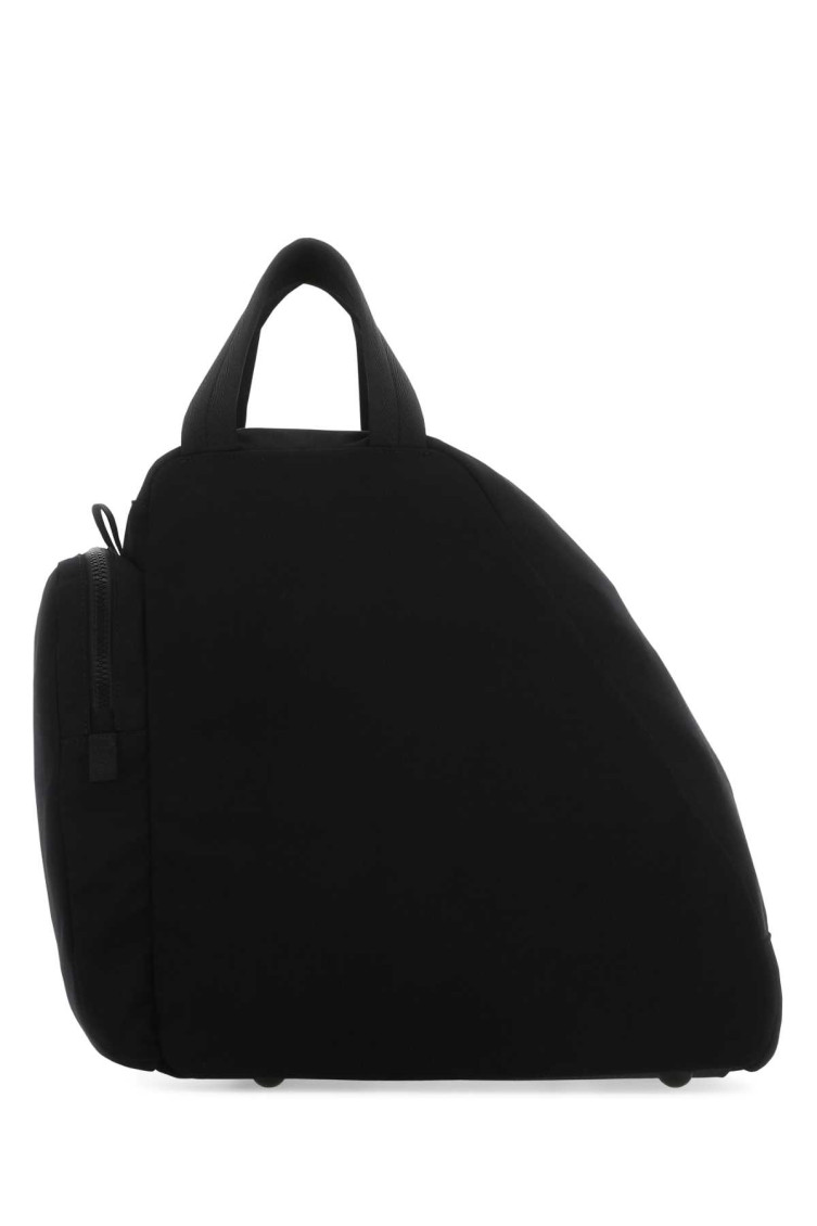 Prada Full Zipper Travel Bag In Black