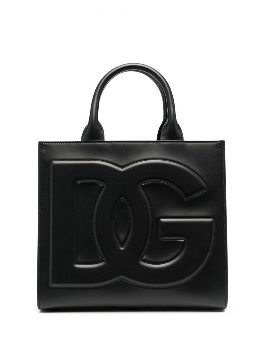 Dolce & Gabbana Black Daily Shopper Bag In Black