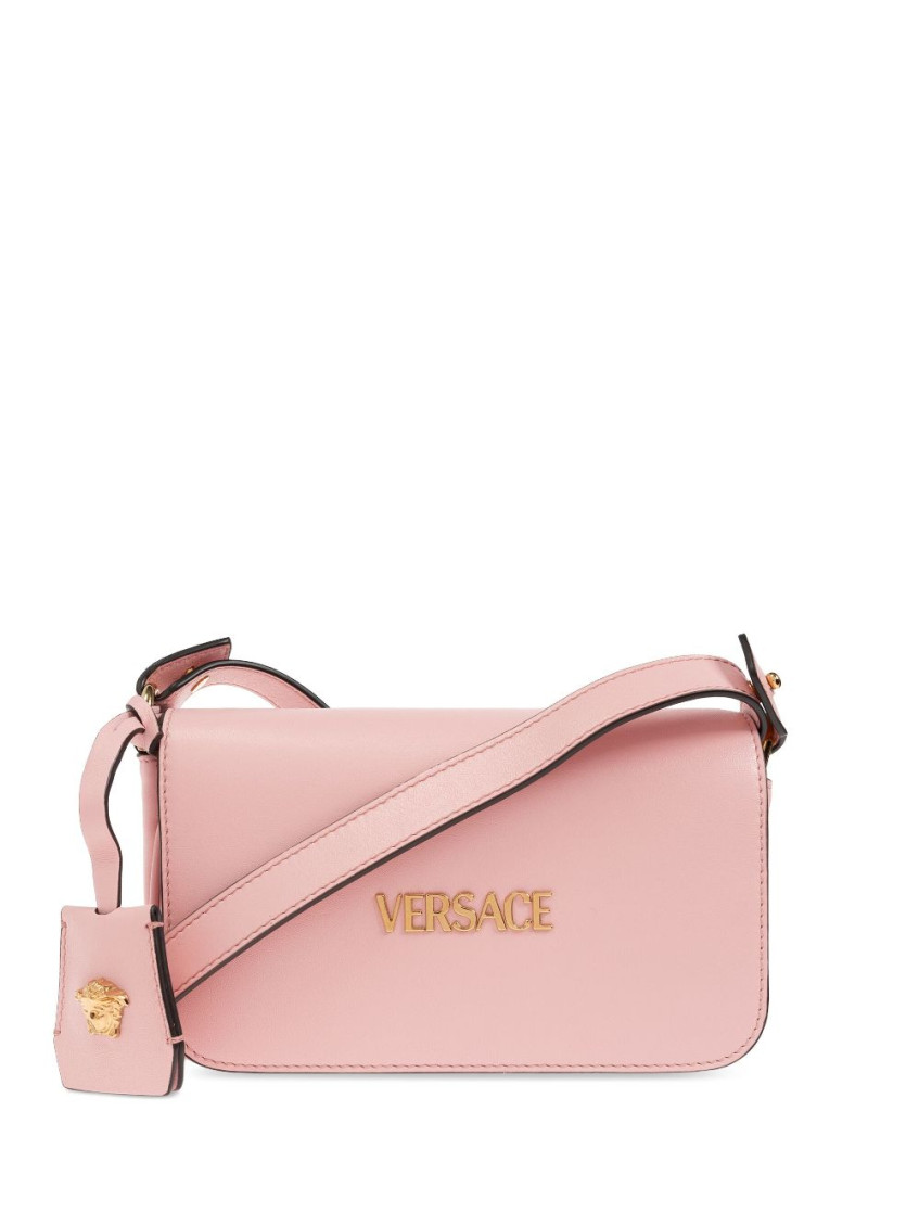 Versace Pink Tag Mini Crossbody Bag